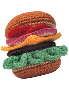 Hamburger with the Works Pattern
