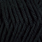 Black in Swish Worsted Yarn