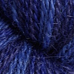 Blue Glass in Shimmer Hand Dyed Lace Yarn