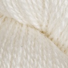 White in Shimmer Hand Dyed Lace Yarn