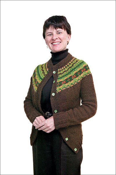 Kelley's Fair Isle Cardigan Pattern