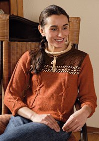 Knots and Bark Pullover Pattern