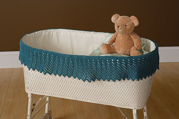 A Kinder, Gentler Moses Basket Lace Pattern