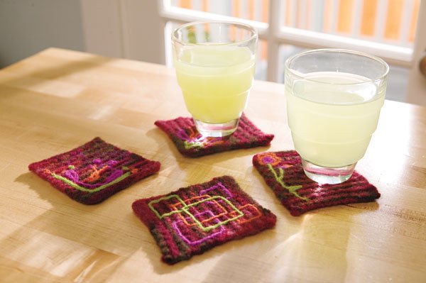 One Car-ride Coaster Set Pattern