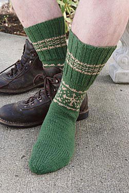 Eesti Trail Hiking Socks Pattern