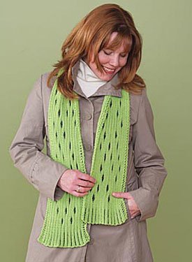 River Rock Scarf Pattern