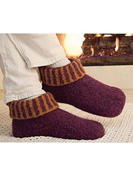 Cherries Jubilee Slippers Pattern