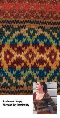 Autumn Rose Pullover Pattern - Original