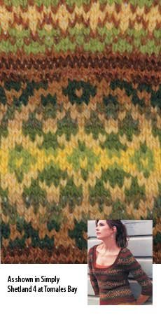 Autumn Rose Pullover Pattern - Woodland