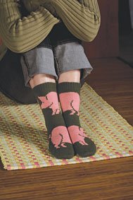 The Whole Hog Sock Pattern