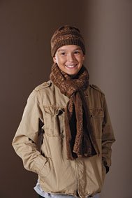 Multi-Directional Scarf & Hat Pattern