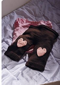 Heart Patch Pants Pattern