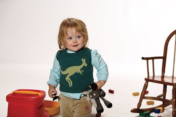 Kangaroo Vest  Pattern