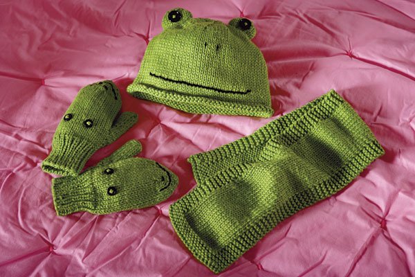 Jeremiah the Frog Hat & Scarf Pattern