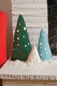 Felted Trees