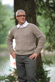 Blue Water Men's Pullover Pattern