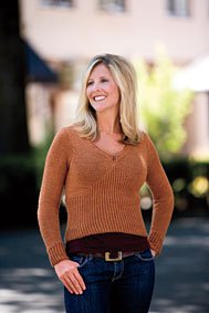Twisted V Pullover Pattern