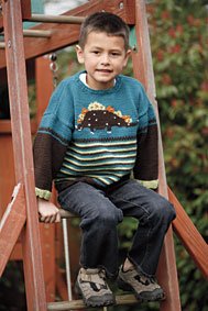 Dangerous Dinasaur Child's Pullover Pattern