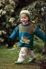 Big Digger Sweater Child's Pattern