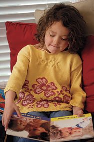 Wildflower Sweater Girl's Pattern