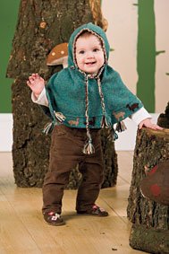Andean Alpaca Baby Poncho - Knitting Patterns and Crochet Patterns ...