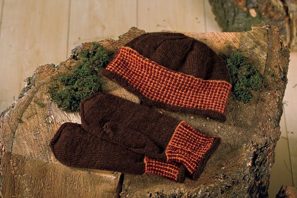 Stained Glass Cap & Mittens