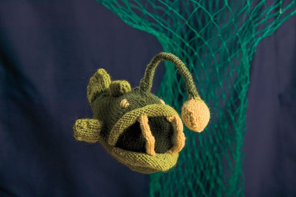 Black-Devil Anglerfish Toy Pattern