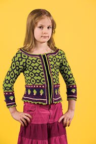 Child's Zip-up Cardigan Pattern