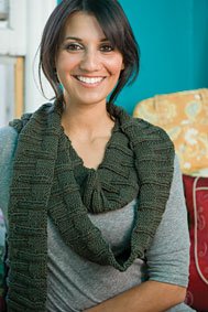 Horizontal Rib Scarf
