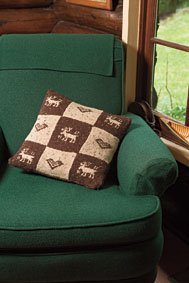 Reindeer Cushion Pattern