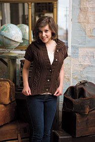Heather Hoodie Vest Pattern