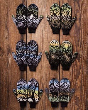 Woodland Winter Mittens - Original