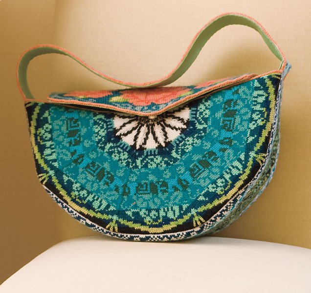 East Meets West Satchel  - Tropical