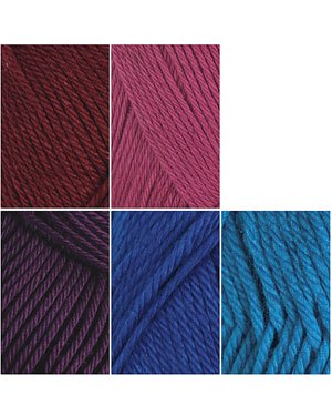 Easy Care Yarn Sampler - Bold