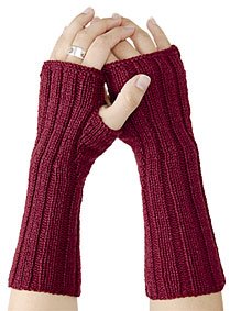 2-Needle_Fingerless_Mittens_Pattern