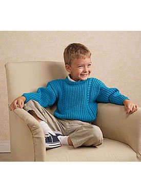 One for the Whole Clan Aran Sweater Pattern