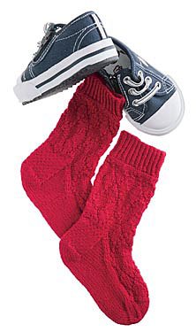 Child's Almost Argyle Socks Pattern