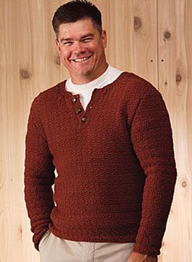 Family Henley Pattern, Man's Version