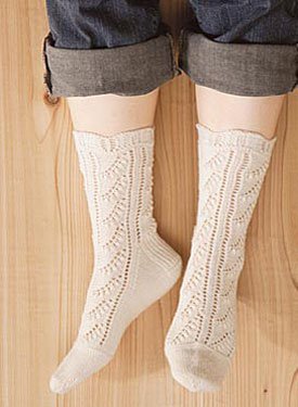 Lily of the Valley Socks Pattern