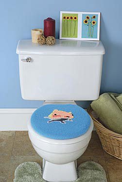 Goldfish Toilet Lid Cover