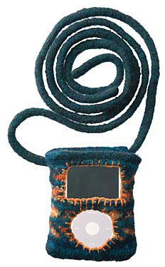 Felted Fair Isle iPod Cozy Pattern