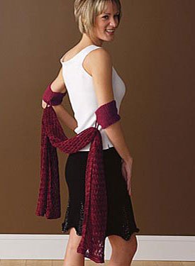 Marianne Arm Cuffs & Lace Wrap