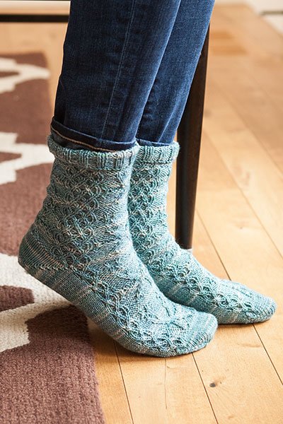 Snowflakes Sock Pattern