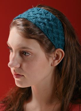 Lattice Cable Headband Pattern