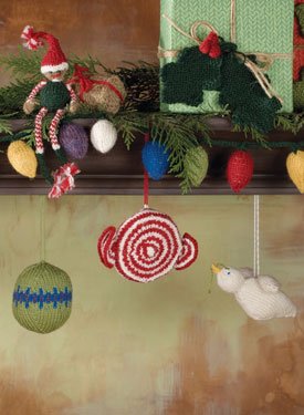 Tidings of Joy Holiday Ornaments Pattern