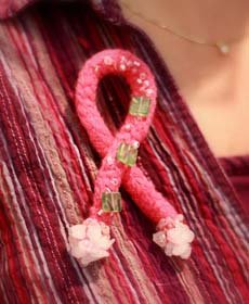 Knit for the Cure Felted Ribbon Pattern