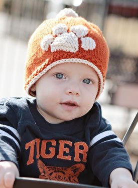 Tiger Stamped Hat Pattern