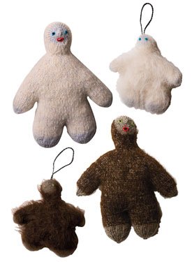 Fuzzy Yeti & Sasquatch Pattern