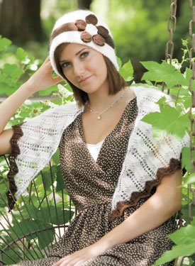 Mixer Cloche and Shawlette Pattern