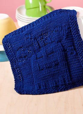 Mess Eating Monster Dishcloth Pattern